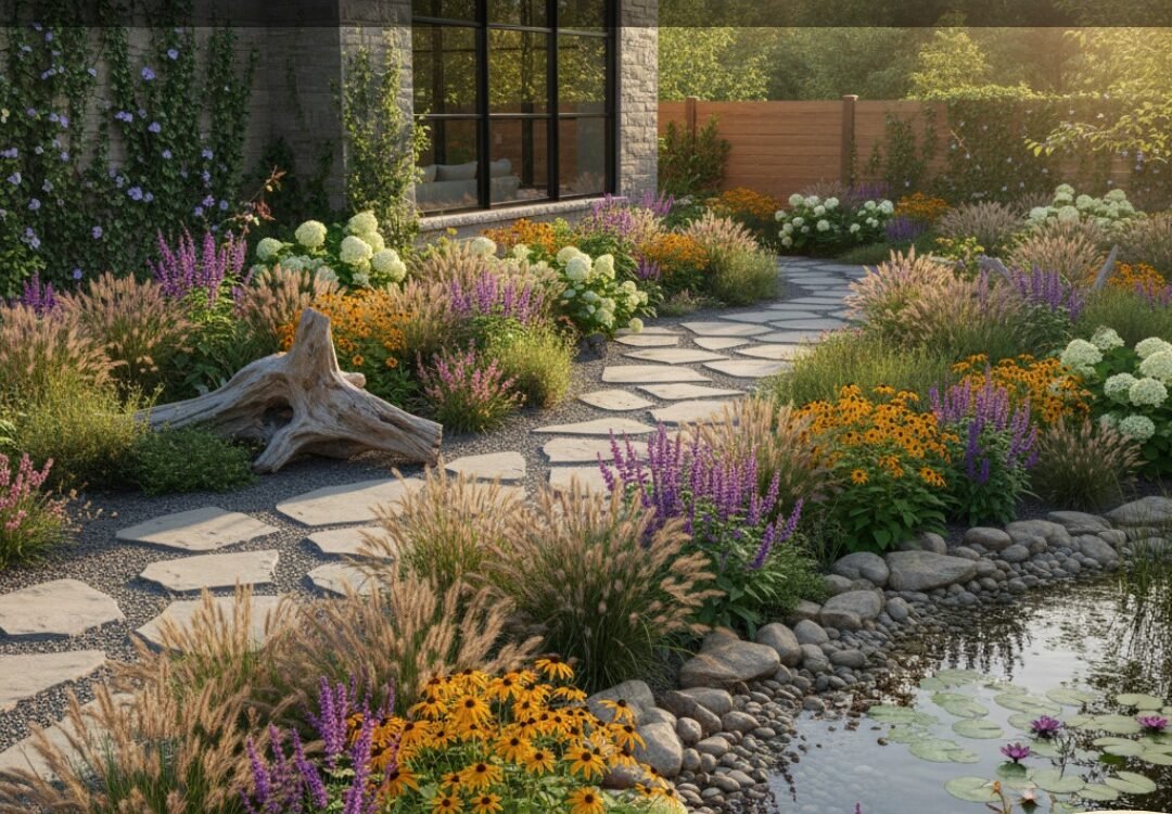 cultivating native garden plants design