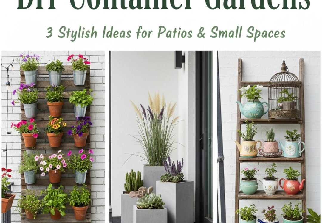 DIY Container Gardens ideas