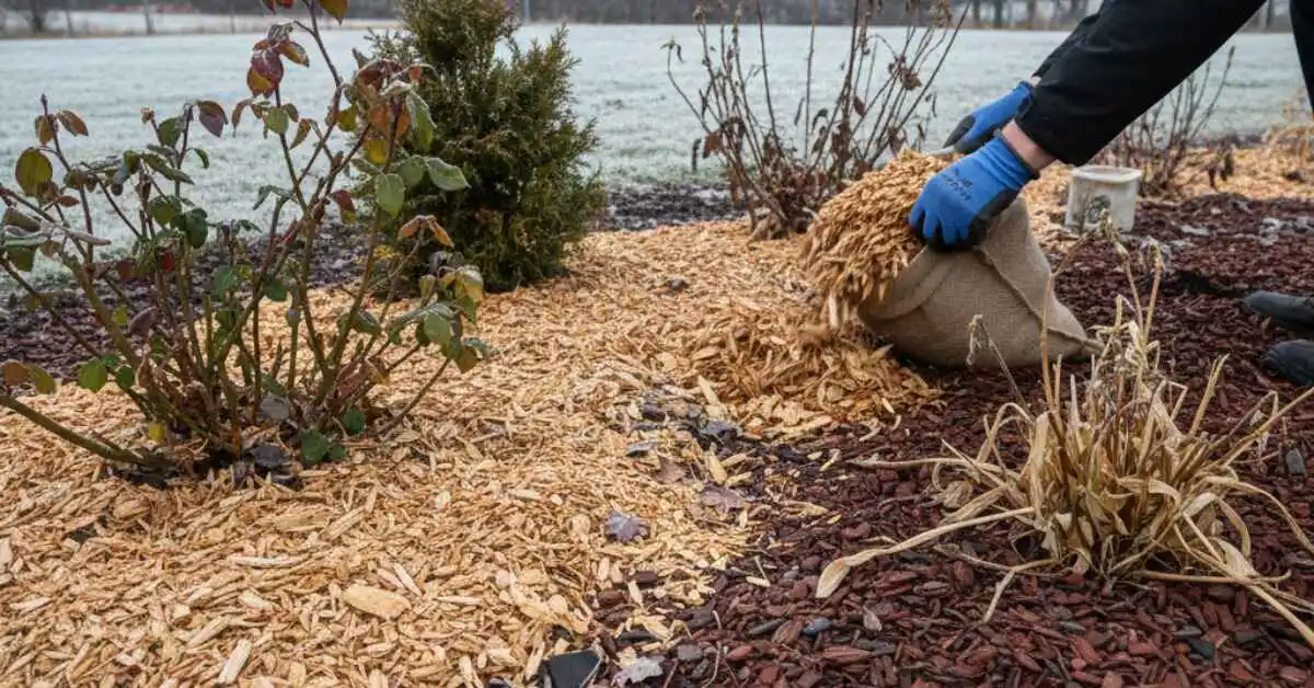 A Beginner's Guide to Using Wood Chips & Rubber Mulch for Winter Plant Protection