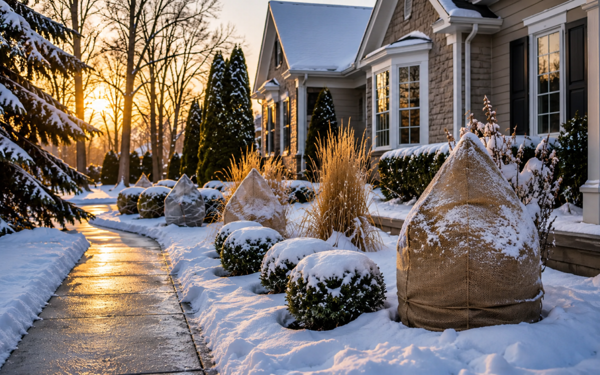 Winter Landscaping in Clarence: How to Protect Your Yard from Snow Damage Winter Landscaping in Clarence