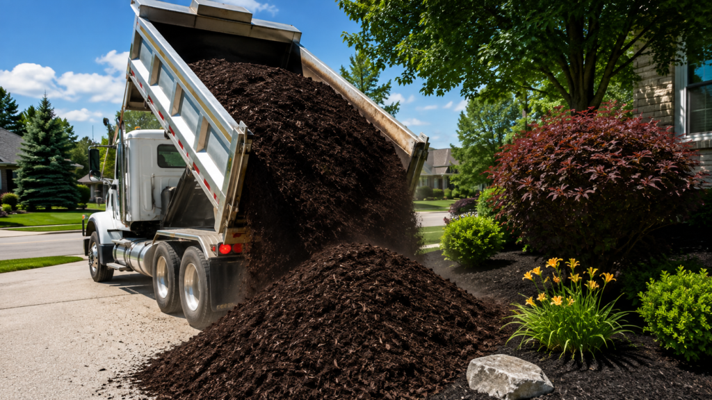 Bulk Mulch Delivery in Clarence & Buffalo