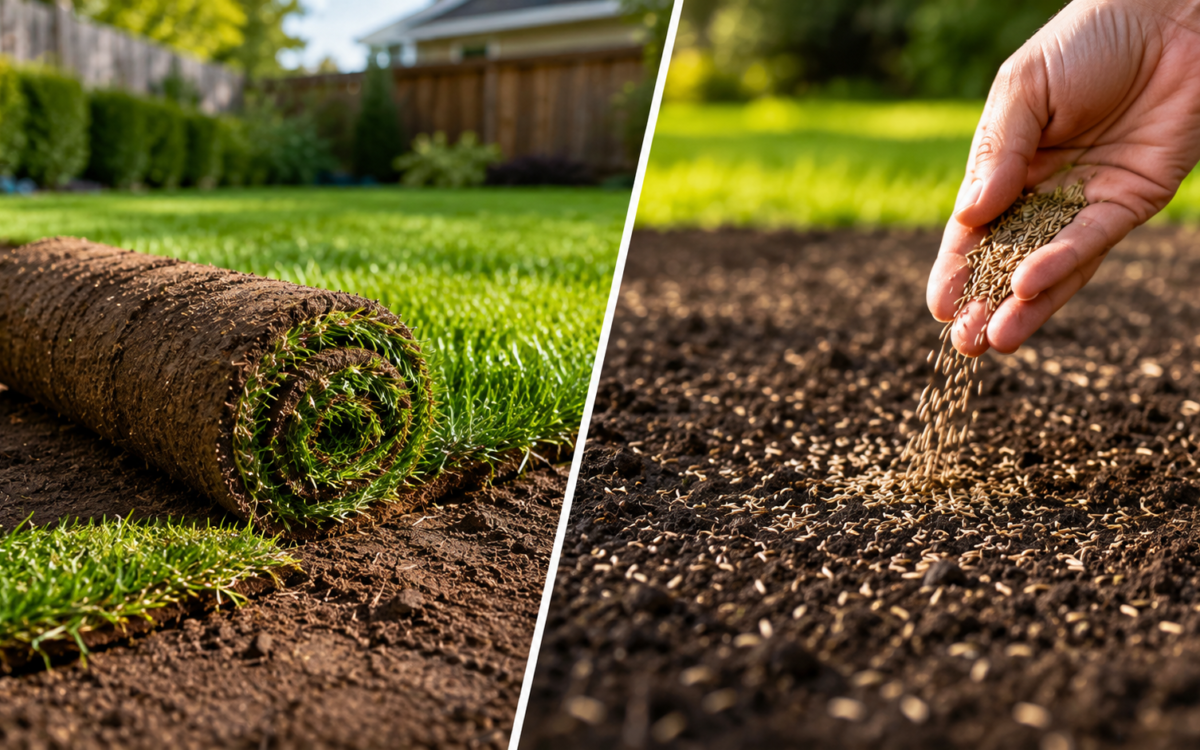 Sod vs Seed: Which Is Better for a New Lawn in Western New York Sod vs Seed