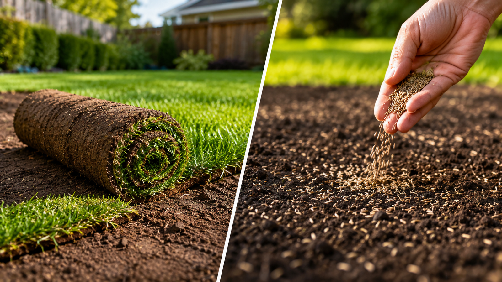 Sod vs Seed