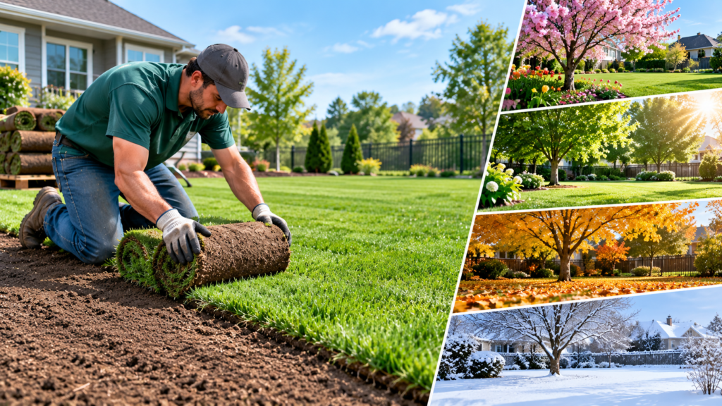 Best Time to Lay Sod in New York