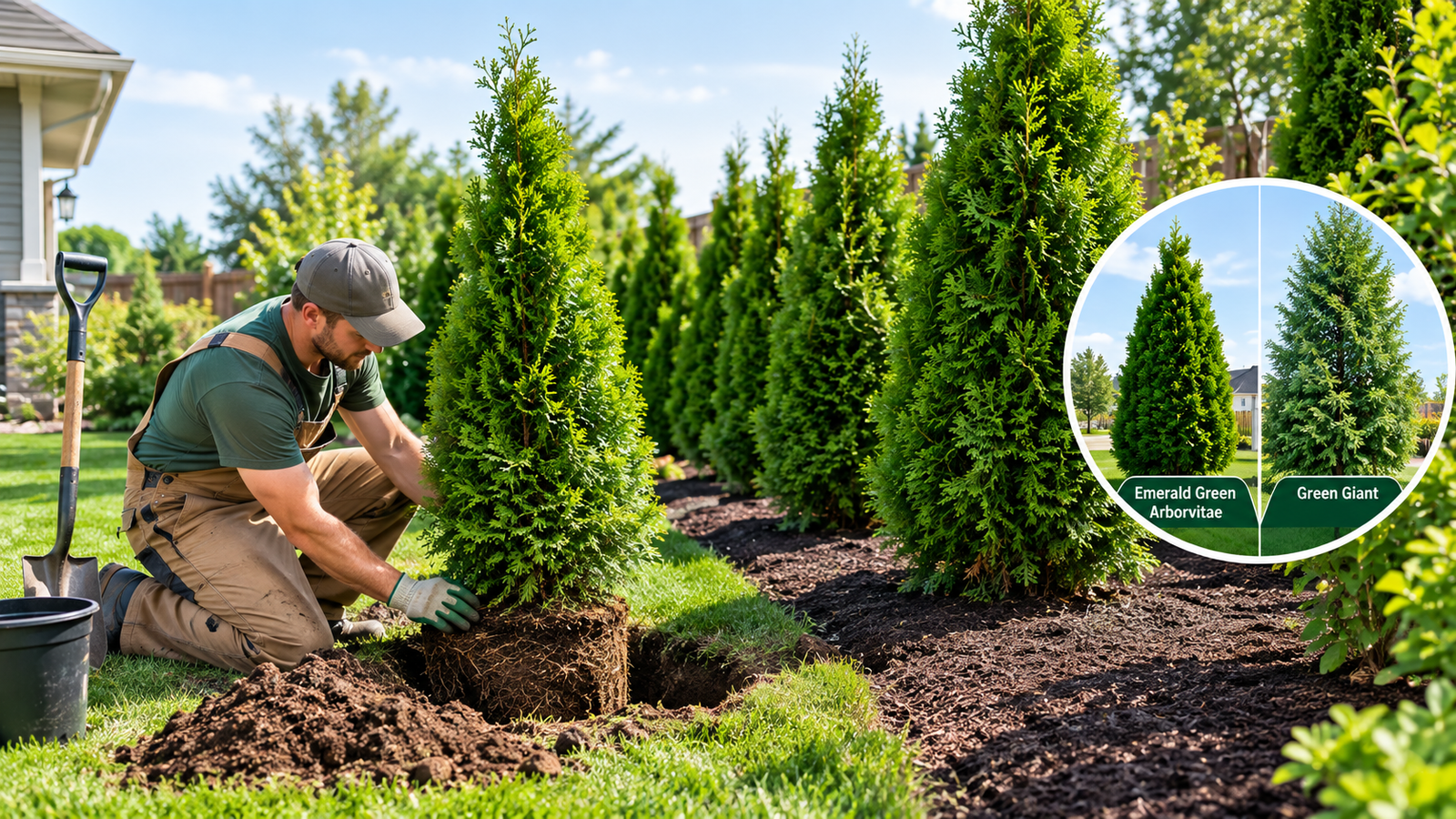 Emerald Green Arborvitae