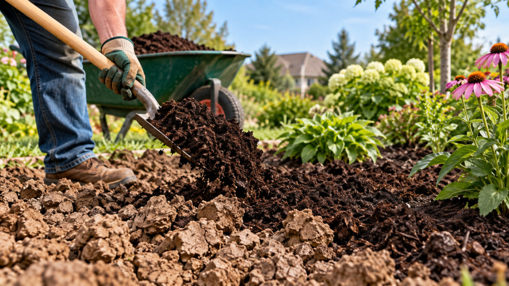 improve clay soil