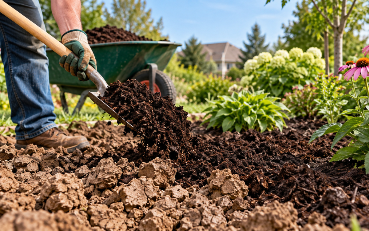 How to Improve Heavy Clay Soil in Buffalo & WNY Gardens improve clay soil