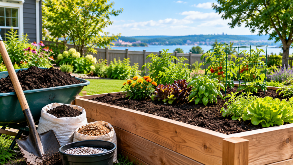 The Best Soil for Raised Garden Beds in Western New York