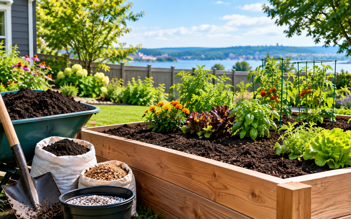 The Best Soil for Raised Garden Beds in Western New York The Best Soil for Raised Garden Beds in Western New York